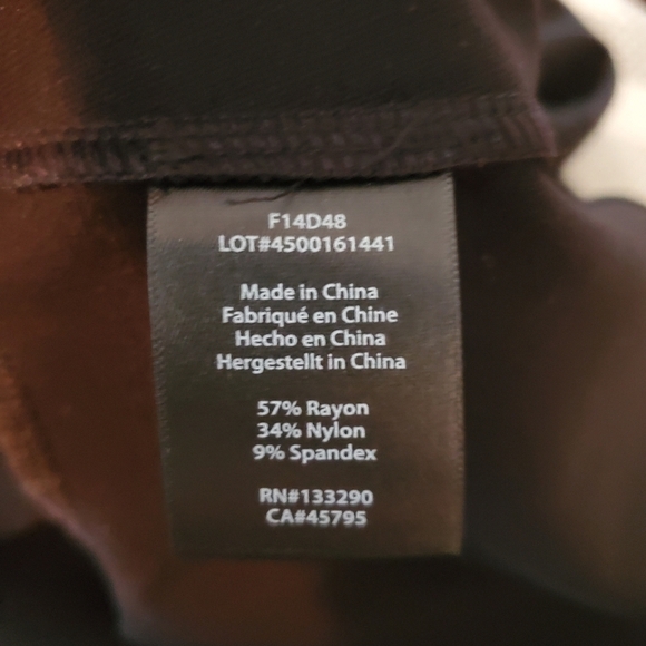 RACHEL Zoe Dropped Waist Dress Womens XS‎ Black Zippered Boat Neck Ruffle Hem - Picture 13 of 14